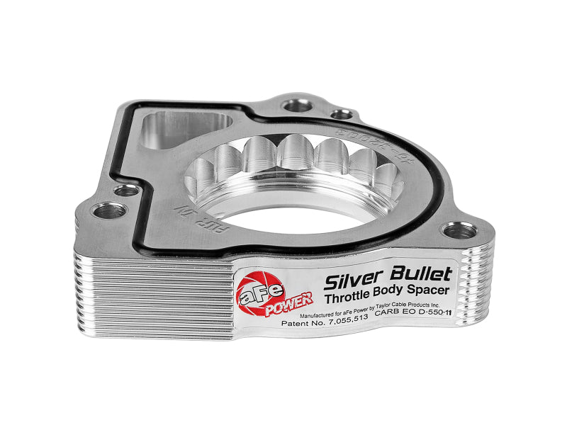 فواصل جسم الخانق من aFe Silver Bullet TBS لسيارات Dodge Dakota/Durango 00-09 V8-4.7/5.7L HEMI
