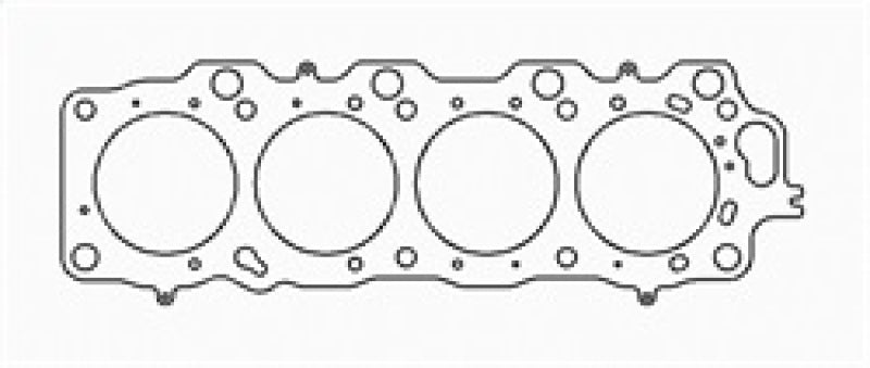 حشية رأس أسطوانة Cometic Toyota 1UZ-FE مقاس 92.5 مم وقطر 0.040 بوصة MLX - يسار