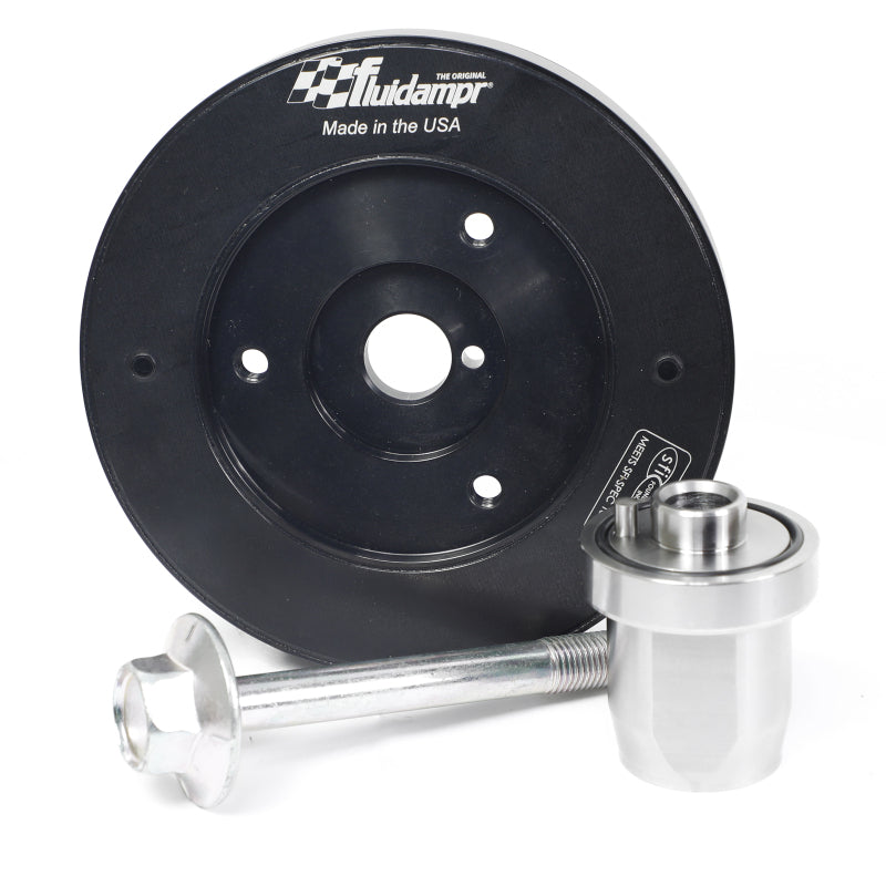 Fluidampr 2022+ Toyota GR86/Subaru BRZ (FA24F/FA24D) Steel Internally Balanced Damper w/Adapter Kit