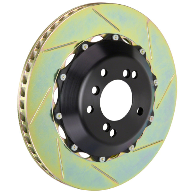 أقراص Brembo 08-13 IS-F/15+ RC-F/16-20 GS-F الخلفية من قطعتين مقاس 345x28 قرص دوار مشقوق من النوع 1