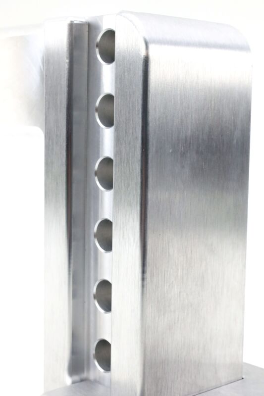 Weigh Safe 6in Drop Hitch w/Built-in Scale & 2in Shank (10K/12.5K GTWR) - Aluminum