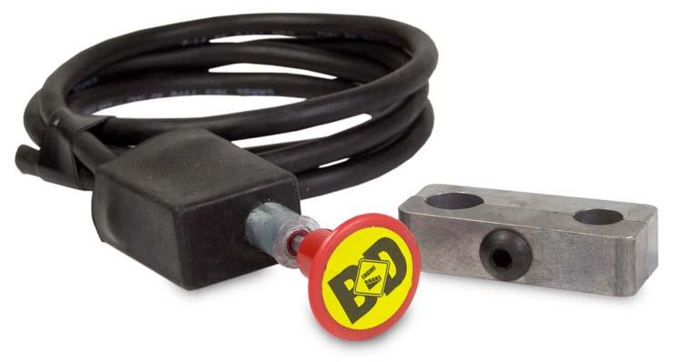 BD Diesel Push/Pull Switch Kit Exhaust Brake - 3/4in Manual Lever