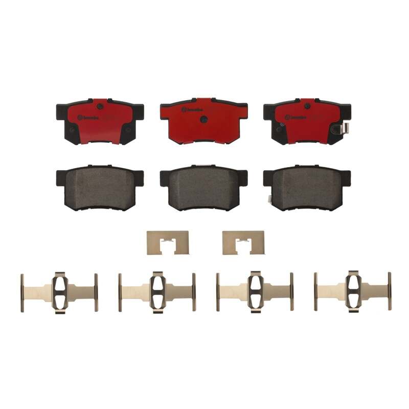 Brembo OE 93-96 Honda Accord PRIME Ceramic Rear Disc Brake Pad Set