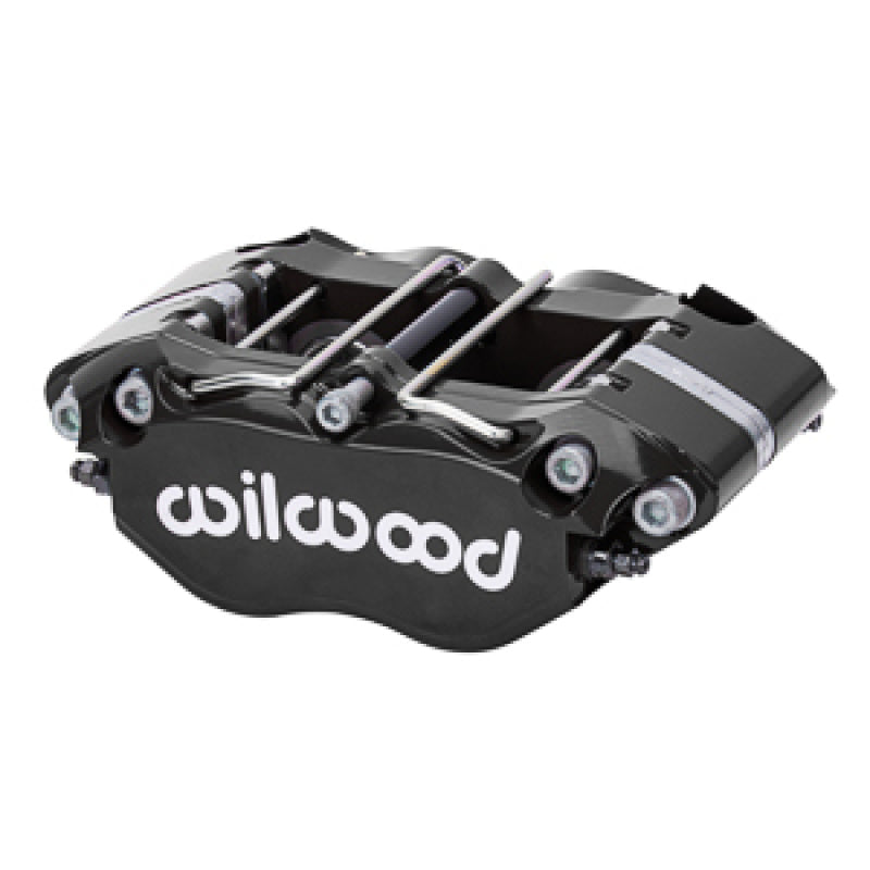 Wilwood Narrow Dynapro 4.75in Mount 1.12/1.12in Pistons .950in Disc - Black Caliper