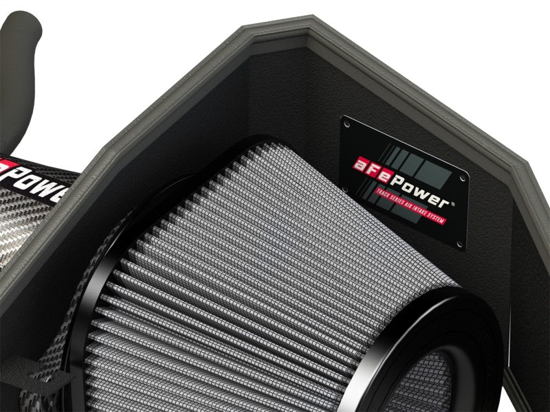 aFe POWER Magnum FORCE ألياف الكربون المرحلة 2 Pro Dry S CAIS - 11-18 Dodge Challenger/Charger V8-6.4L