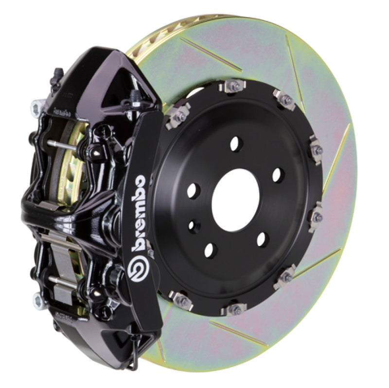 Brembo 09-13 X5M Front GT BBK 6 Piston Cast 405x34 2pc Rotor Slotted Type1 -Black