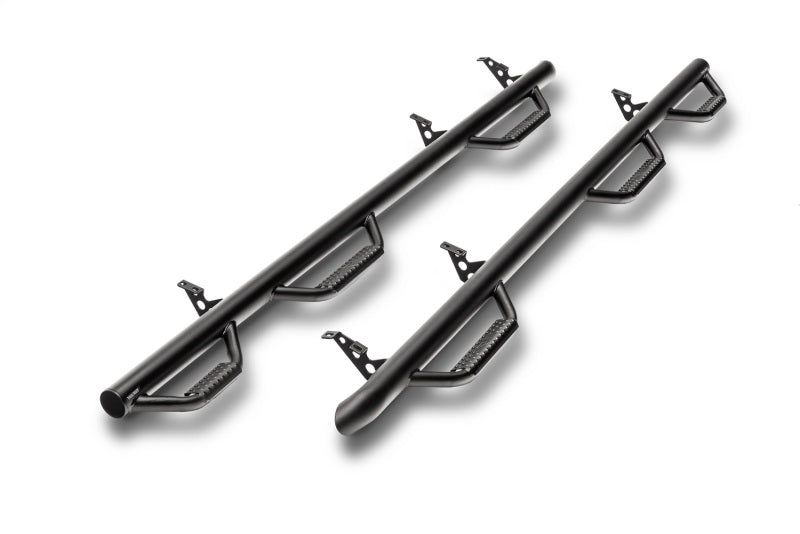 N-Fab Nerf Step 15.5-17 Dodge Ram 1500 Crew Cab 5.7ft Bed - Tex. Black - Bed Access - 3in