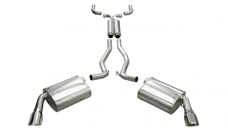 كورسا شيفروليه كامارو كوبيه SS 6.2 لتر V8 مصقولة أوتوماتيكيًا رياضية كات باك + عادم XO 2010-2015