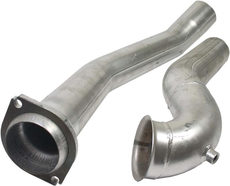 BD Diesel Turbo Downpipe Kit - S400 4in Aluminized Full Marmon