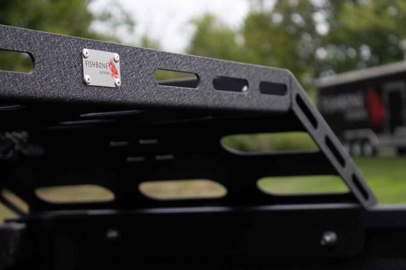 Fishbone Offroad 2020+ Jeep Gladiator Bed Storage Rack Steel Powdercoat