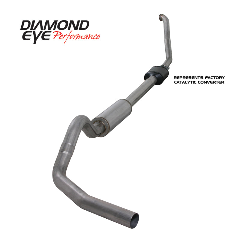 طقم عيون الماس 4 بوصة TB SGL SS: 94-97 FORD 7.3L F250/F350 PWRSTROKE NFS مع معايير مكافئة للمكربن