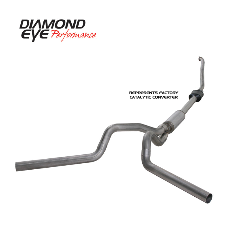 طقم عيون الماس 4 بوصة TB مزدوج SS: 94-97 فورد 7.3 لتر F250/F350 PWRSTROKE NFS مع معايير مكافئة للمكربن