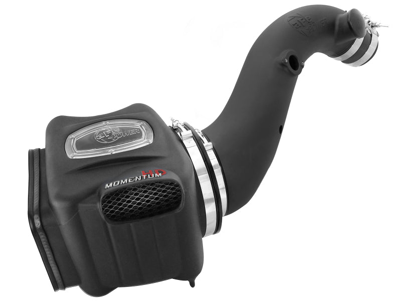 مدخل هواء aFe Momentum HD PRO Dry S Stage-2 Si 01-04 شاحنات ديزل GM V8-6.6L LB7 (انظر afe51-74001-E)