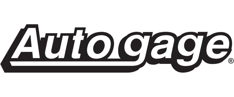 وحدة قياس ضغط الزيت AutoGage من Autometer، 100 رطل/بوصة مربعة - قرص أسود/إطار أسود