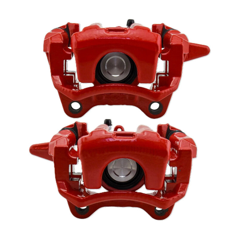 Power Stop 19-26 Toyota Corolla Rear Red Caliper w/Bracket (Pair)