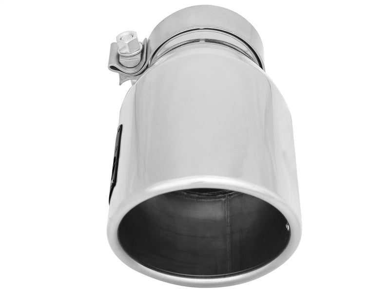 aFe MACH Force-Xp مدخل 3 بوصة × مخرج 4-1/2 بوصة × طول 9 بوصة طرف عادم من الفولاذ المقاوم للصدأ 304