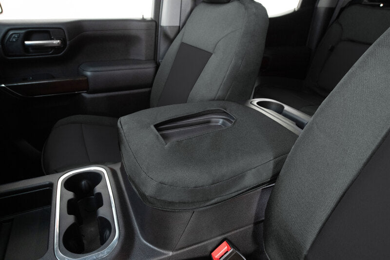 Covercraft 19-24 Chevrolet Silverado Endura PrecisionFitSecond Row Seat Covers - Charcoal/Blk