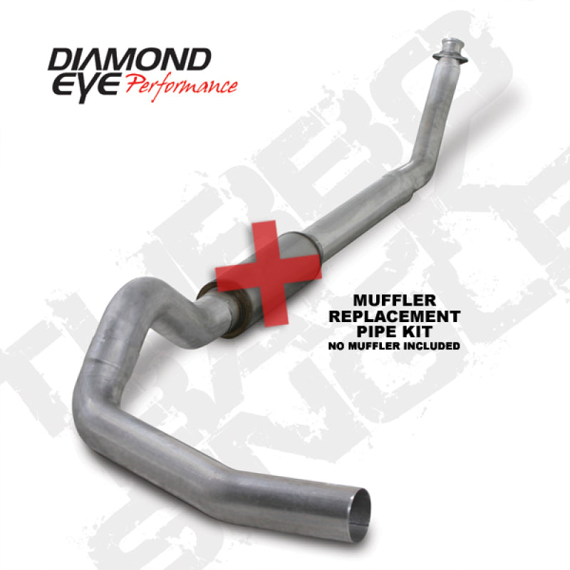 طقم عيون الماس 5 بوصة TB SGL MFLR أنبوب RPLCMENT AL: 94-02 DODGE CUMMINS 5.9LW / RP #510220