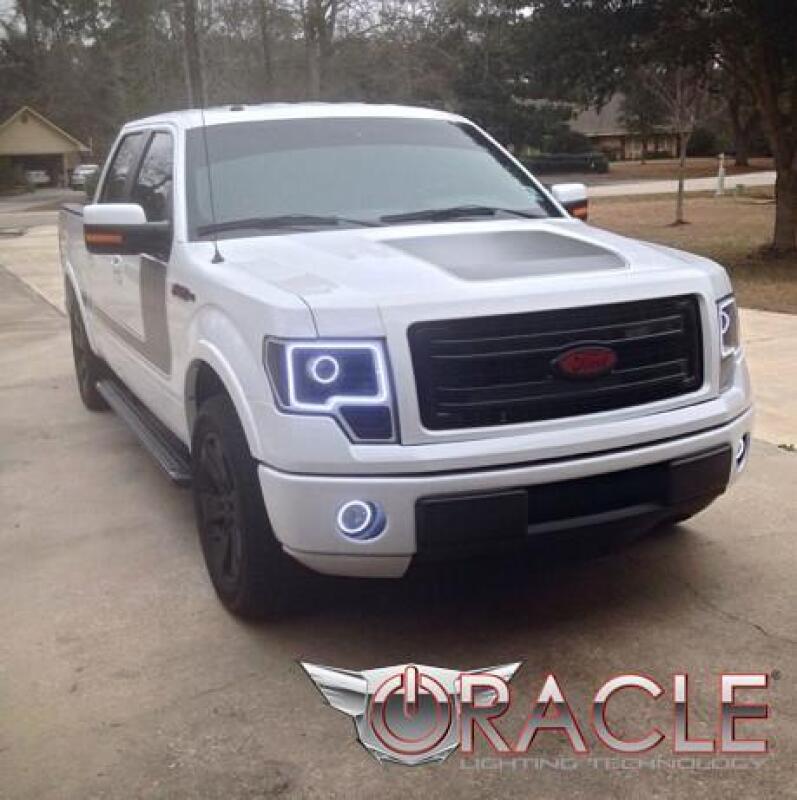 Oracle Ford F-150/Raptor 13-14 Projector Headlight Halo Kit - w/ BC1 Controller