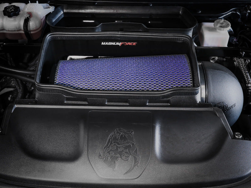 aFe 21-23 RAM 1500 TRX V8-6.2L SC Magnum FORCE Stage2 نظام سحب الهواء البارد مع Pro 5R
