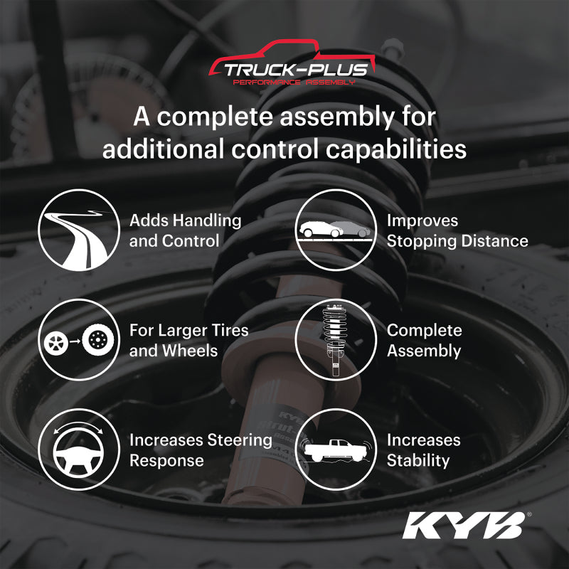 KYB Shocks & Struts Truck-Plus Performance 14-18 Chevrolet Silverado/GMC Sierra 1500 4WD