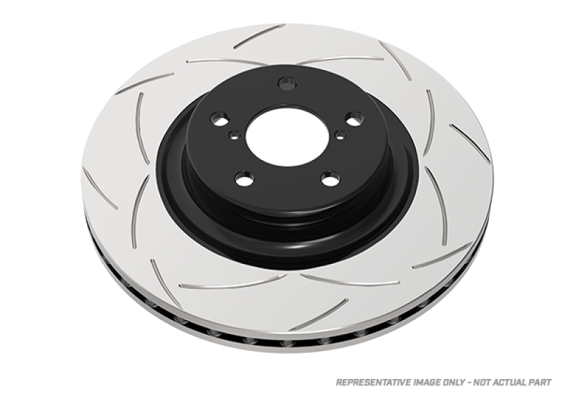 DBA 10-15 BMW 550i GT Front Left Slotted Street Series Rotor