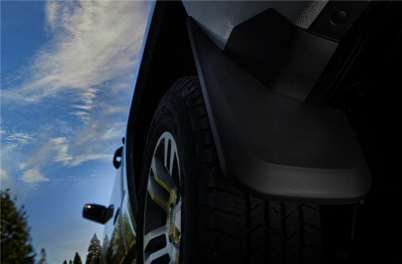 Husky Liners 04-12 Chevrolet Colorado/GMC Canyon Custom-Molded Rear Mud Guards (w/o Flares)