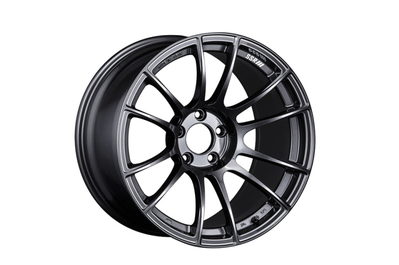 SSR GTX04 19x8.5 5x114.3 38mm Offset Dark Gunmetal Wheel