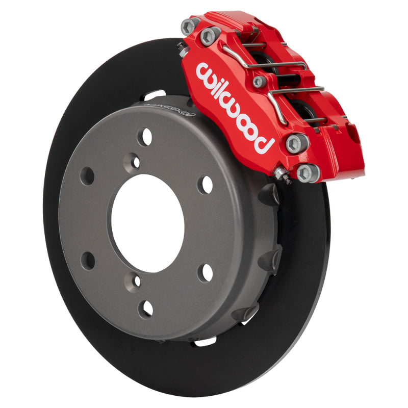 Wilwood 2024 Can Am Maverick Front Brake Kit 11.60in - Red