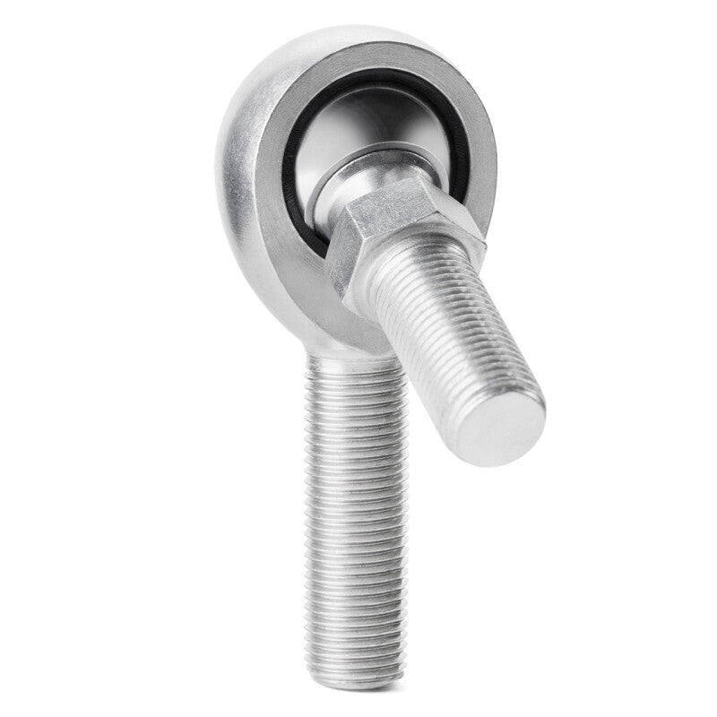 QA1 N Series Injection Molded Rod End - Male/Left Hand - .4375in Bore x 7/16-20 w/Stud- Carbon Steel