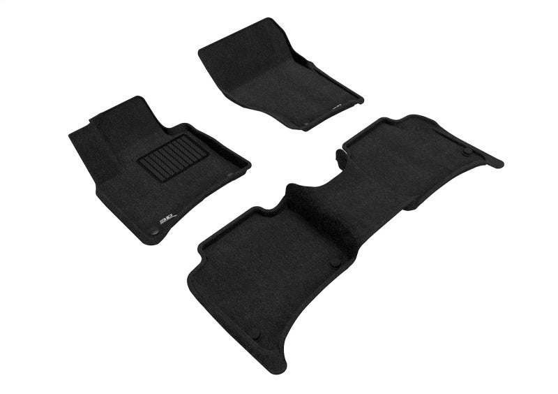 3D MAXpider 11-18 Porsche Cayenne (92A) / Volkswagen Touareg 11-17 Elegant Black R1 R2