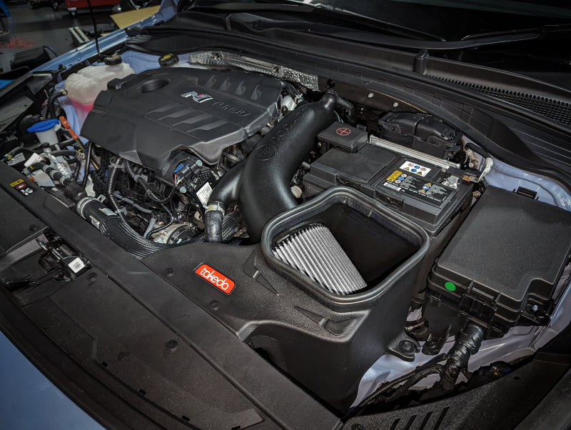مدخل aFe MagnumFORCE المرحلة 2 Pro DRY S 17-23 Hyundai i30N L4-2.0L (t)