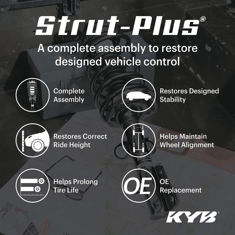 KYB 12-17 Honda Odyssey (From VIN# CB088499) Strut Plus Shocks & Struts - Front Left