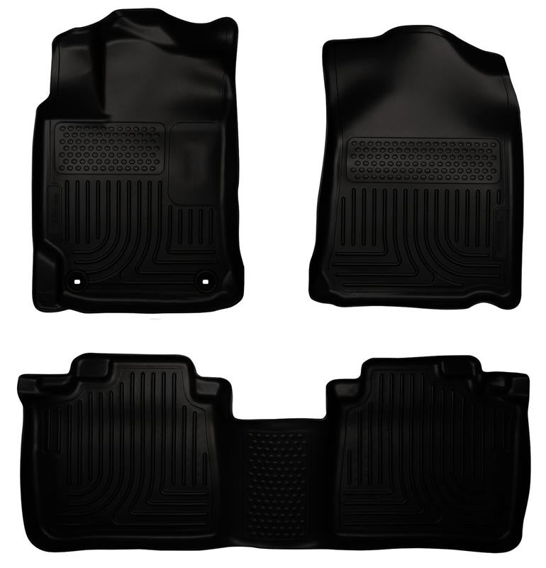 Husky Liners 2012 Toyota Camry WeatherBeater Combo Black Floor Liners