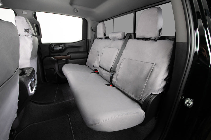 Covercraft 13-16 Dodge Ram Polycotton SeatSaver Custom Front Row Seat Covers - Grey