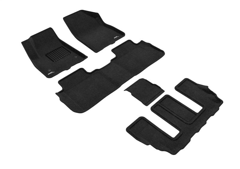 3D MAXpider 17-23 GMC Acadia With Bucket 2Nd Row Elegant Black R1 R2