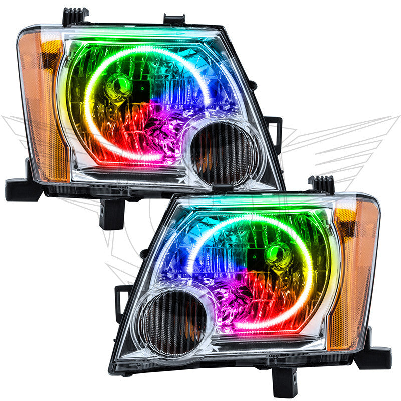 Oracle Nissan Xterra 05-14 Halo Kit - ColorSHIFT w/ 2.0 Controller