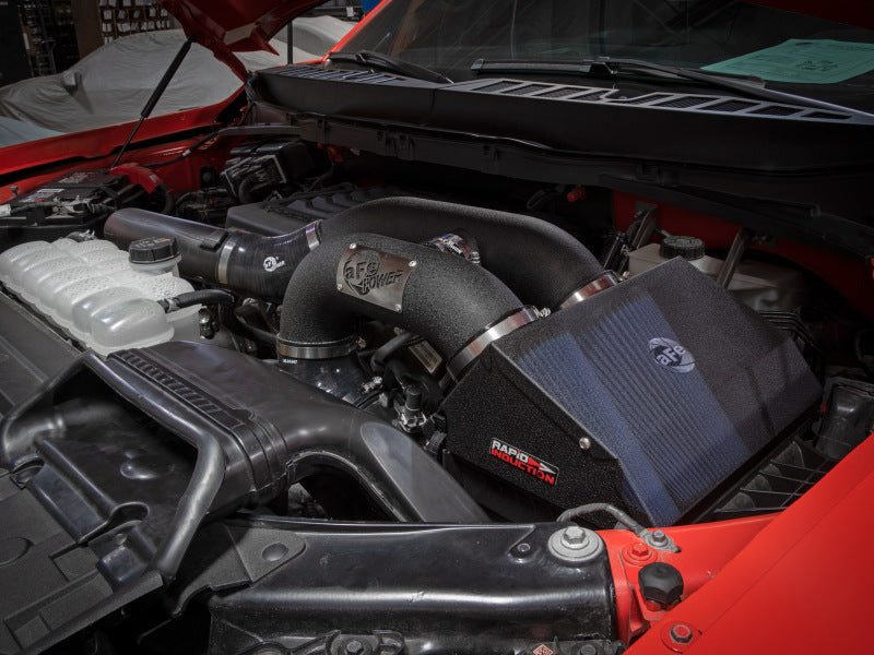 نظام سحب الهواء البارد aFe Rapid Induction Pro 5R لسيارة فورد F-150 رابتور V6 سعة 3.5 لتر (tt) موديل 2001-2002