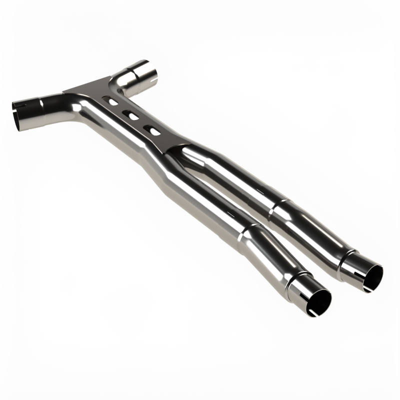Kooks 15-26 Ford Mustang 5.0L V8 3in. SS Catted Ultra X-Pipe - OEM Connection