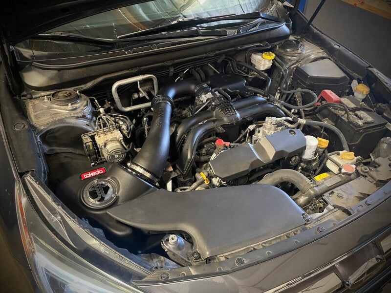نظام سحب الهواء البارد لسيارة سوبارو أوت باك H4-2.5L من طراز aFe 15-19 مع وسائط Pro Dry S من تاكيدا مومنتوم