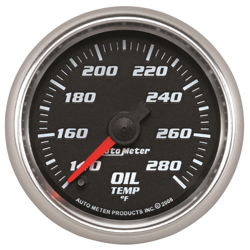 مقياس درجة حرارة الزيت الرقمي Autometer Pro-Cycle 2 1/16 بوصة 140-280 فهرنهايت