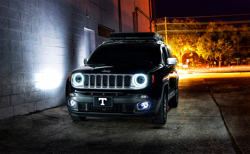Oracle Jeep Renegade 15-20 Halo Kit - ColorSHIFT w/ 2.0 Controller