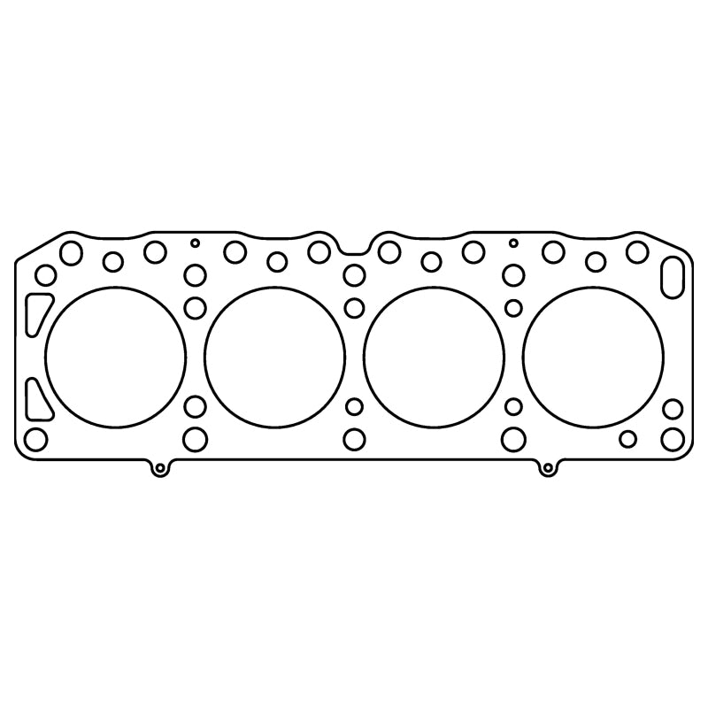 حشية رأس أسطوانة Cometic Lotus/Ford Twin Cam مقاس 0.040 بوصة MLX - قطر 84 مم