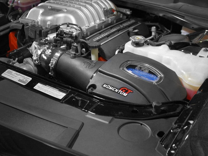 نظام سحب هواء aFe Momentum PRO 5R مع فلتر إضافي لسيارة دودج تشالنجر SRT Hellcat 2015 سعة 6.2 لتر (sc)