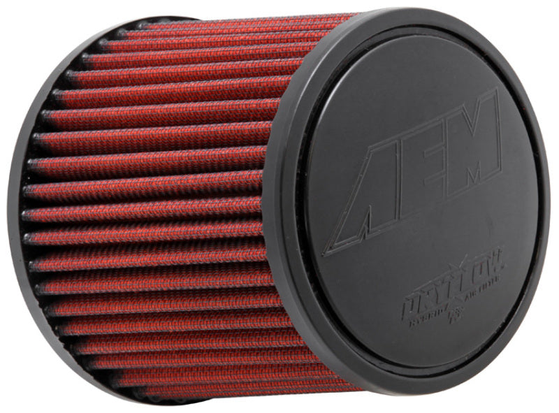 فلتر هواء AEM Dryflow المخروطي، القطر الخارجي للقاعدة 5.5 بوصة / القطر الخارجي العلوي 4.75 بوصة / الارتفاع 5 بوصة