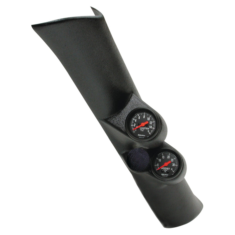 مجموعة قياس الديزل AutoMeter A-Pillar W/Spkr Ram 98-02 Boost/Egt 35PSI/1600 Deg. سلسلة FZ