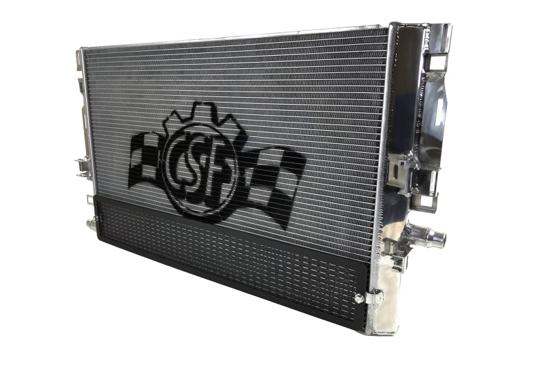 CSF 2015+ Mercedes Benz C63 AMG (W205) Front Mount Heat Exchanger w/Rock Guard