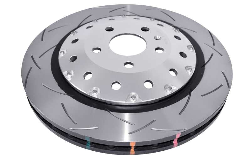 DBA 06-17 Audi RS3 4V Sedan 5000 Fully Assembled 2-Pc Silver Hat T3 Slot Rotor