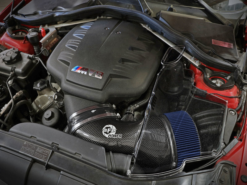 نظام سحب هواء من ألياف الكربون aFe MagnumFORCE المرحلة 2 PRO 5R 08-13 BMW M3 (E9X) V8 4.0L