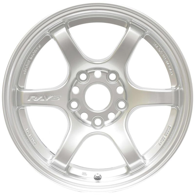 Gram Lights 57DR 15x8.0 +35 4x100 Sunlight Silver Wheel